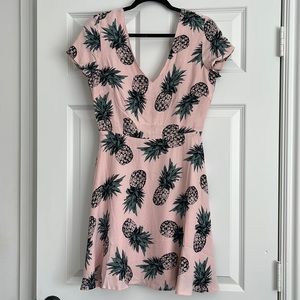 BB Dakota Pineapple Mini Dress